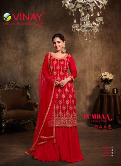 Tumbaa Raas By Vinay Designer Partywear Readymade Salwar Kameez Collection